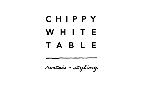 Chippy White Table | Rentals & Styling
